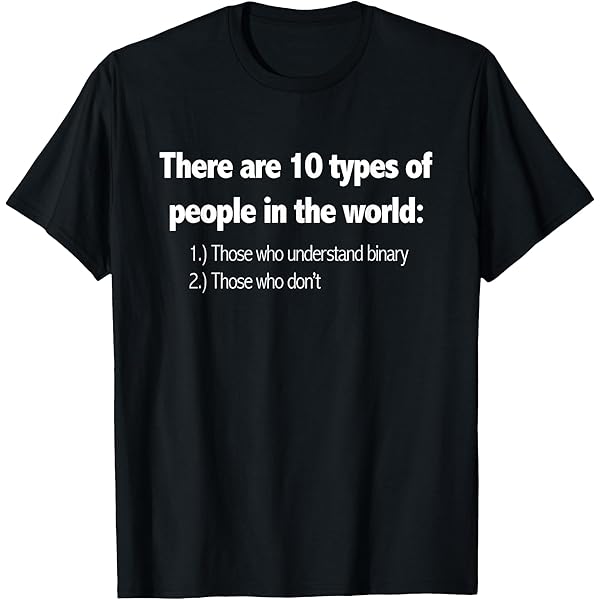 Amazon.com: There Are Two Kinds of People Shirt 2 Types